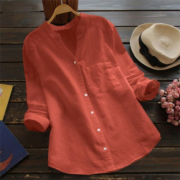 Colette™ - Effortlessly Chic Loose-Fit Shirt