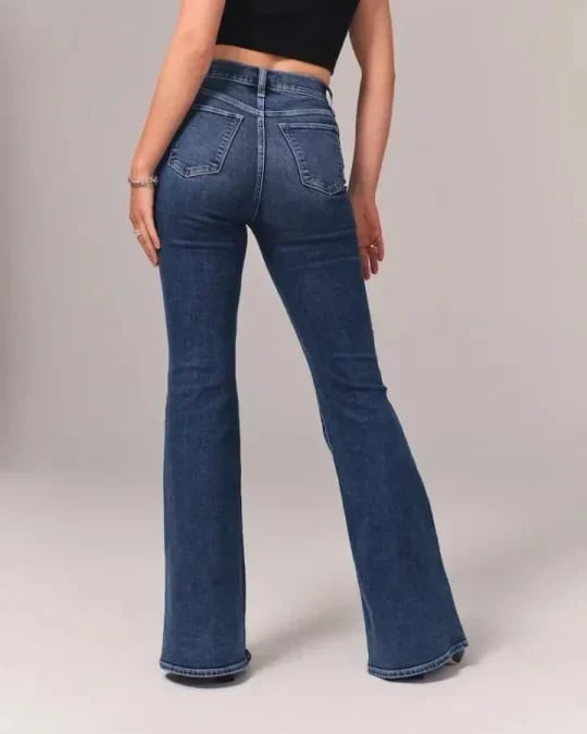 Vicki - Stretch High Waisted Flared jeans