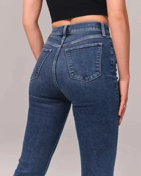 Vicki - Stretch High Waisted Flared jeans