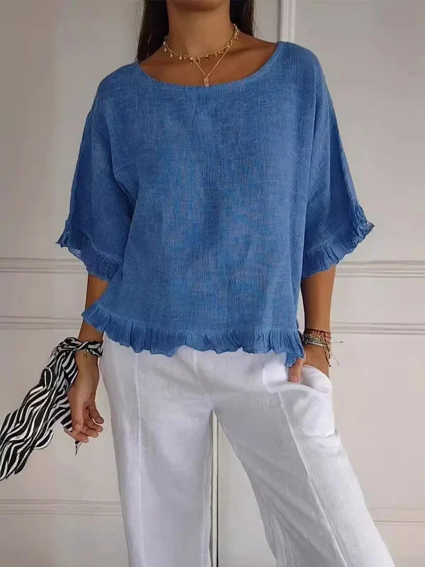 Chic Sia Linen Shirt for Effortless Style