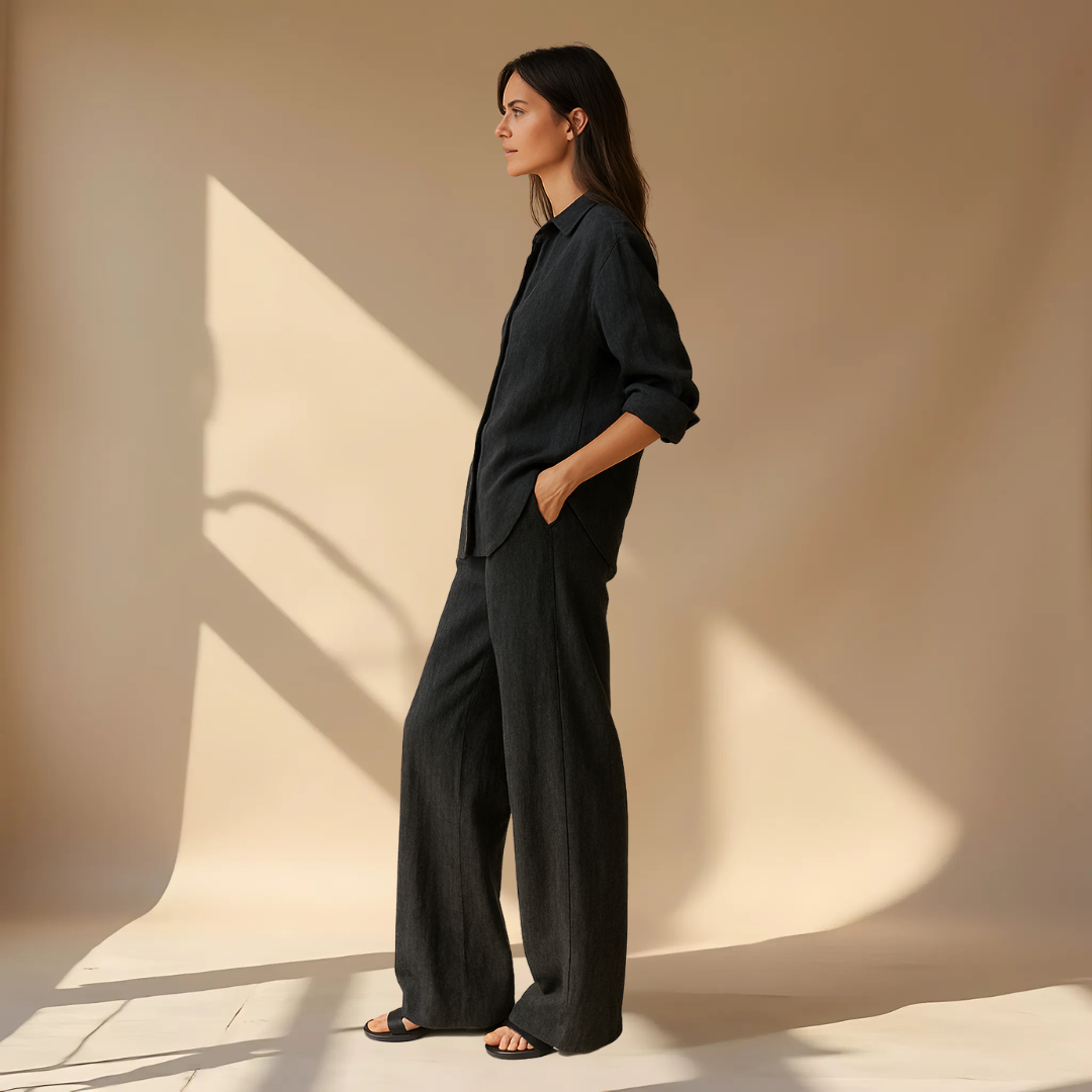 Chelsea - Classic And Timeless Shirt en Trouser Set