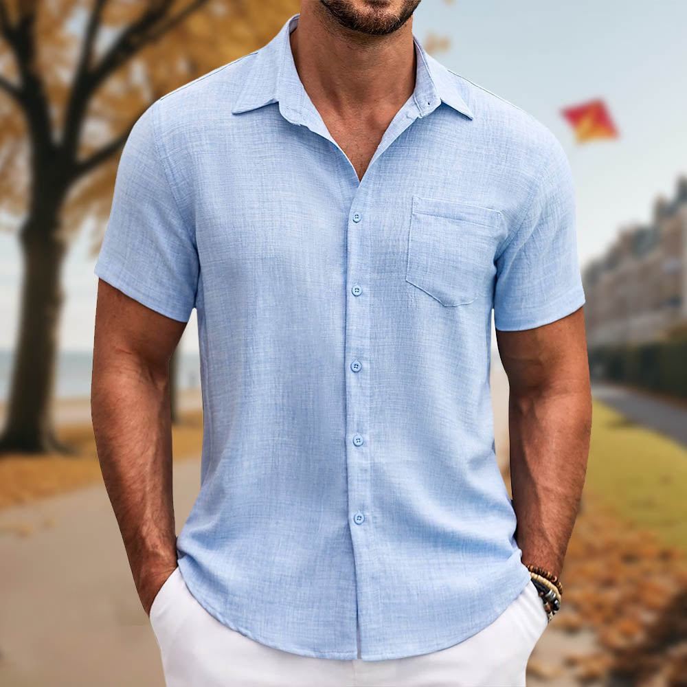 Felix - Stylish Summer Button-Up Shirt