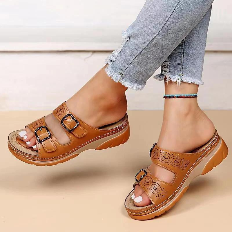 Nalya™ | Stylish Women's Orthopedic Sandals for Ultimate Comfort