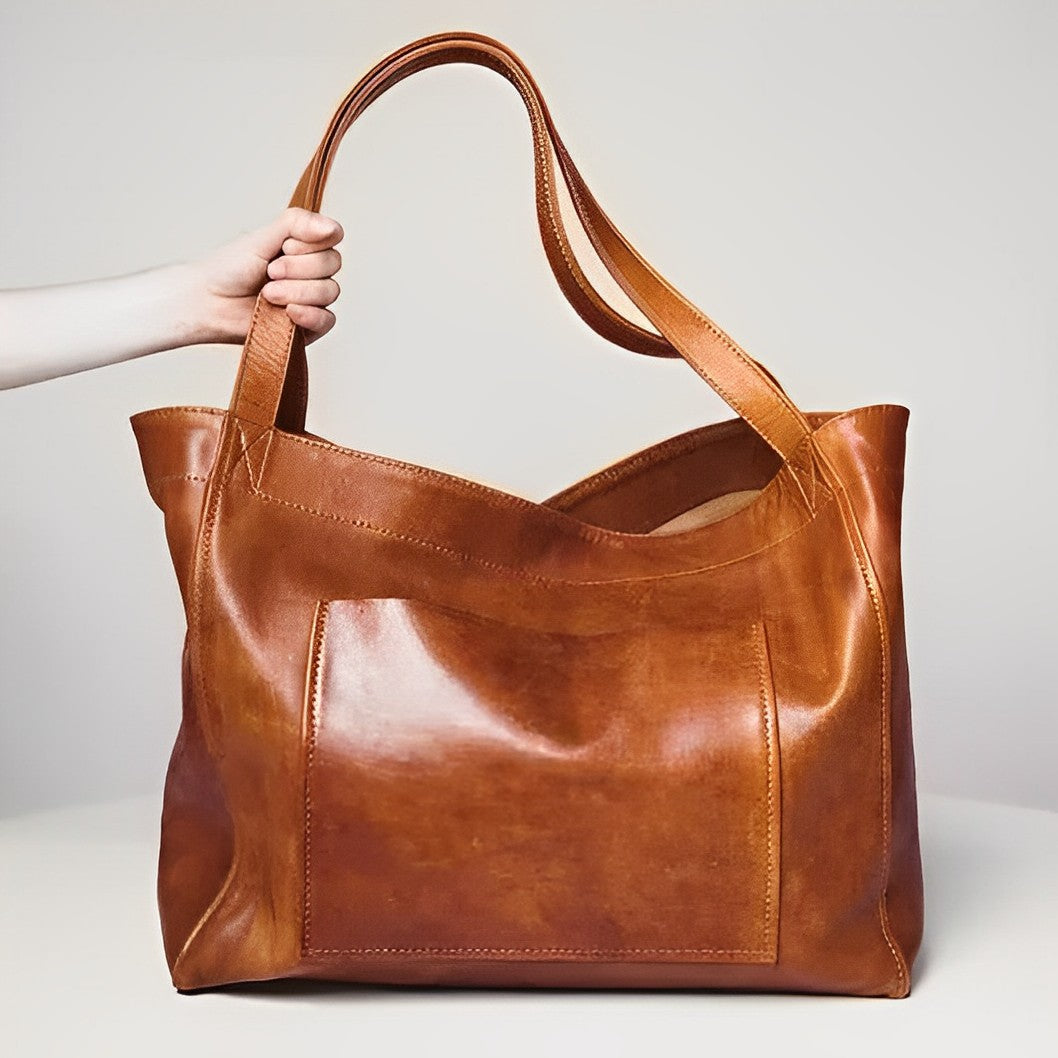 Janna - Timeless Vintage Leather Handbag