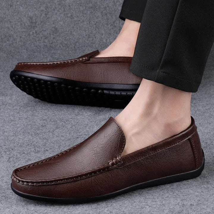 Elegant Mateu Leather Loafers for Timeless Style