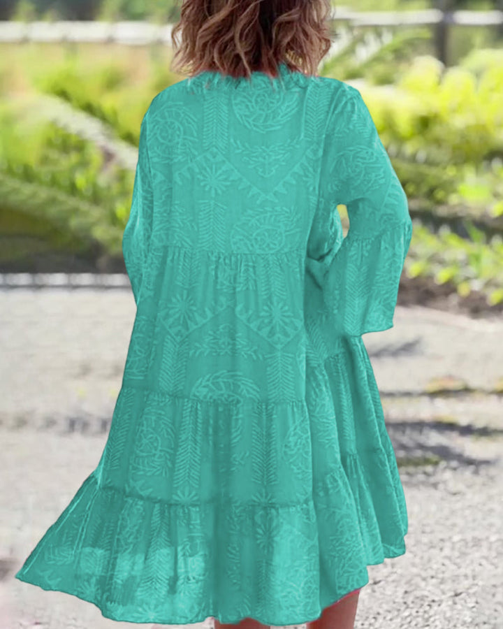 Jamie™ | Elegant Boho Tiered Dress for a Stylish Look