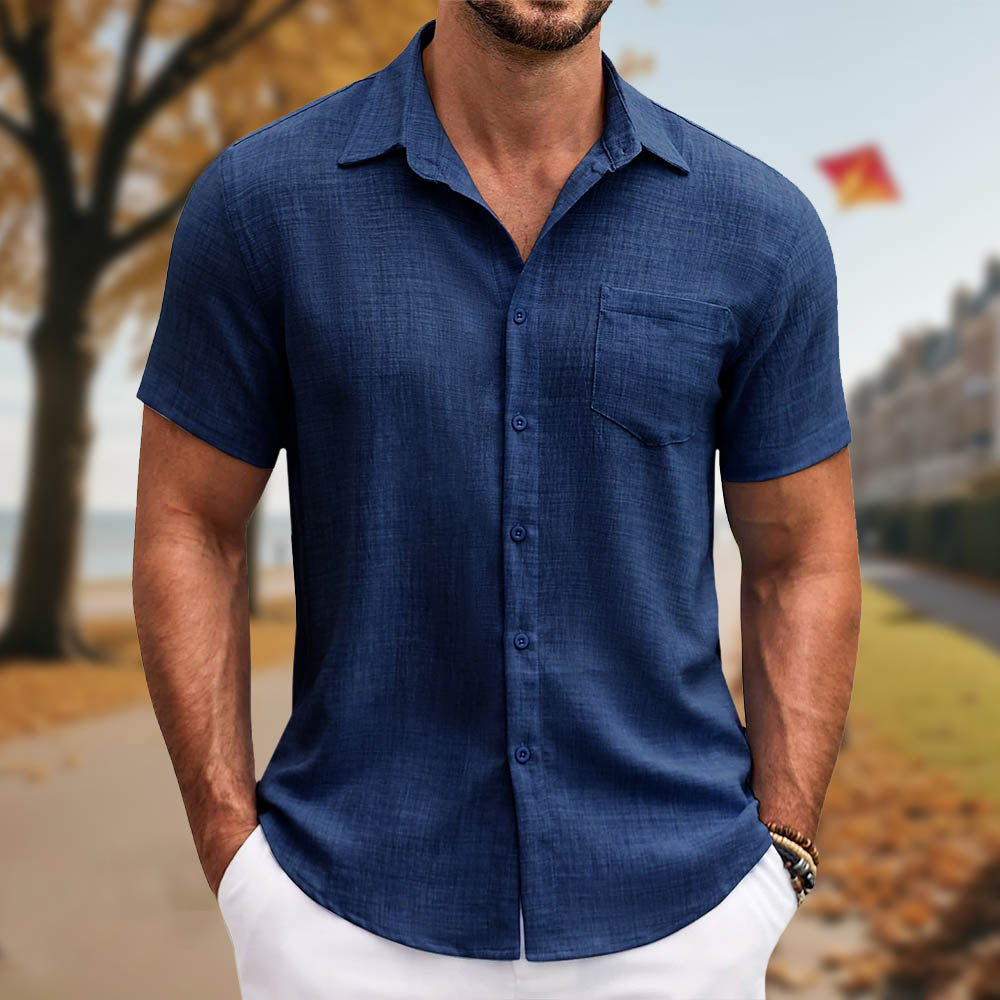 Felix - Stylish Summer Button-Up Shirt