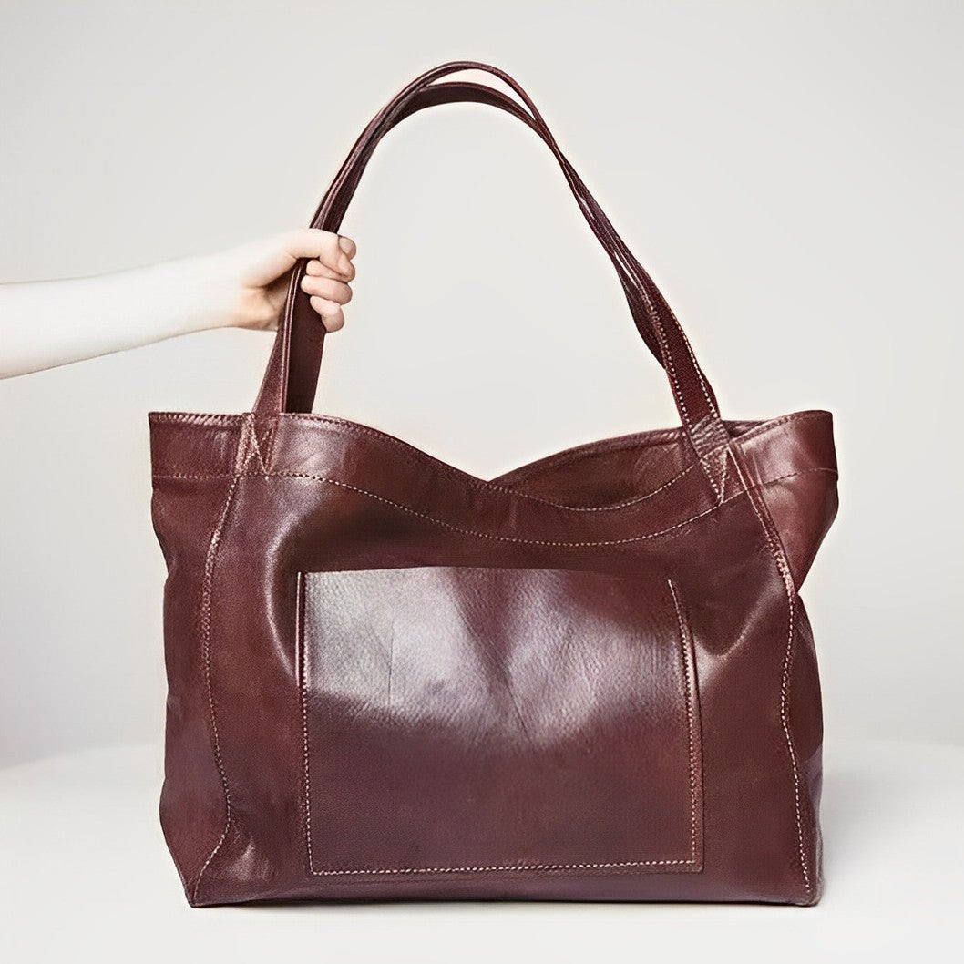 Janna - Timeless Vintage Leather Handbag