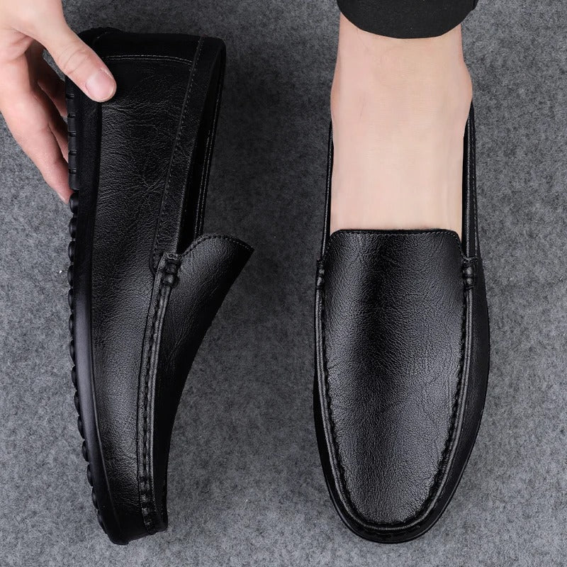 Elegant Mateu Leather Loafers for Timeless Style