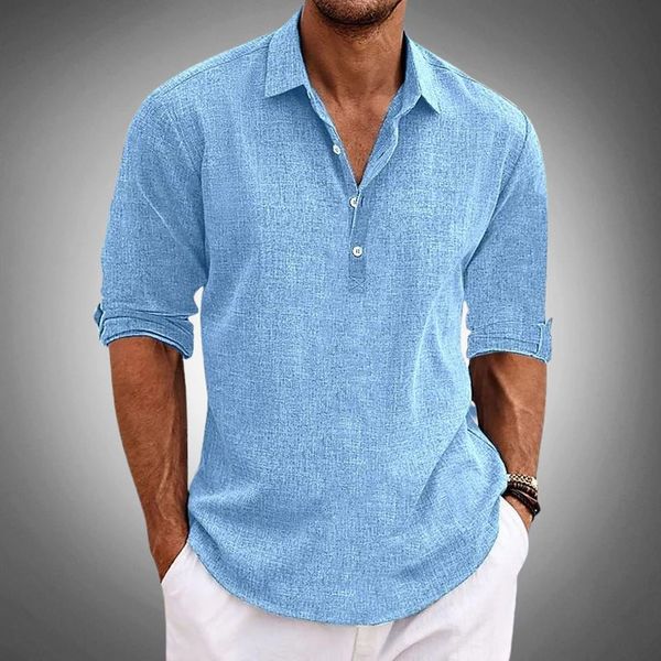 Leo™ | Timeless Cotton Blend Shirt for Effortless Style