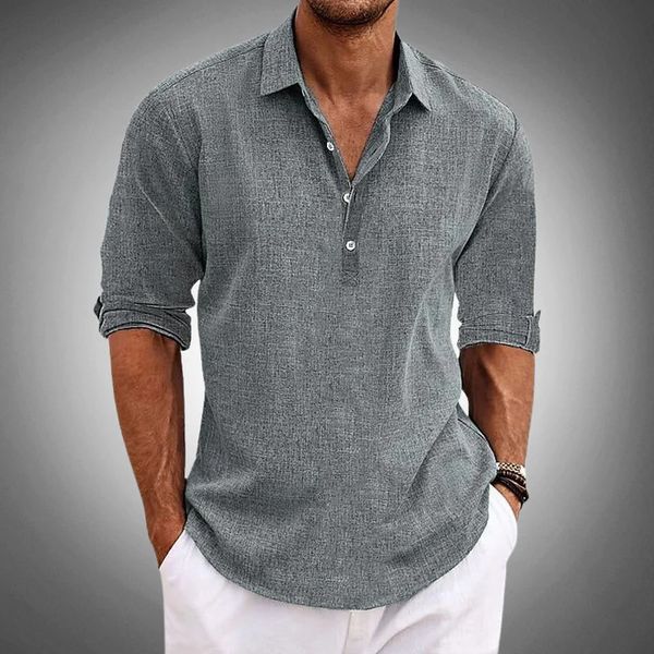 Leo™ | Timeless Cotton Blend Shirt for Effortless Style