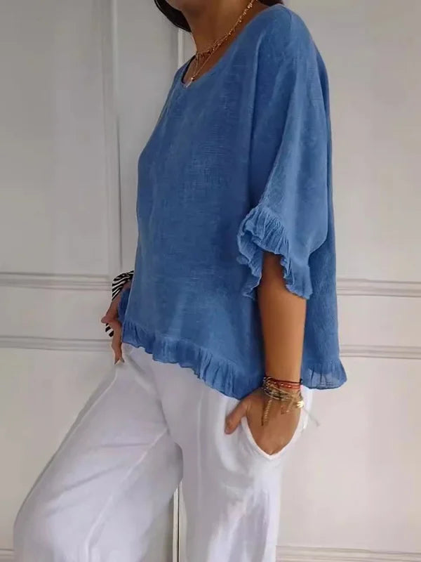 Chic Sia Linen Shirt for Effortless Style