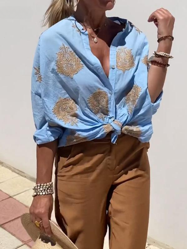 Adeleke™ Blouse – Effortlessly Elevate Your Summer Wardrobe