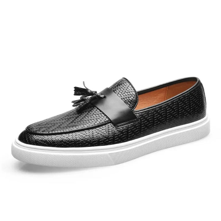 Stylish Jacob Woven Leather Loafers for Effortless Elegance