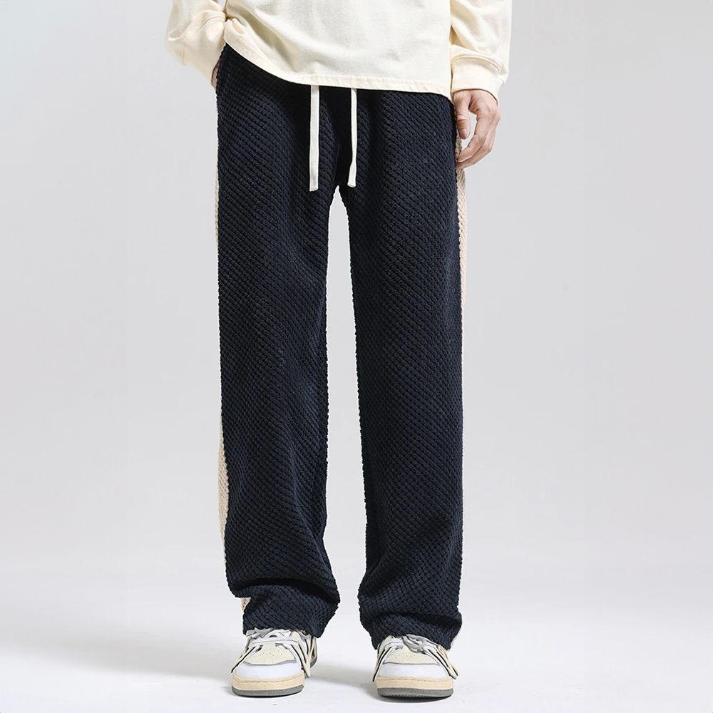 Cozy Waffle Corduroy Joggers for Ultimate Comfort