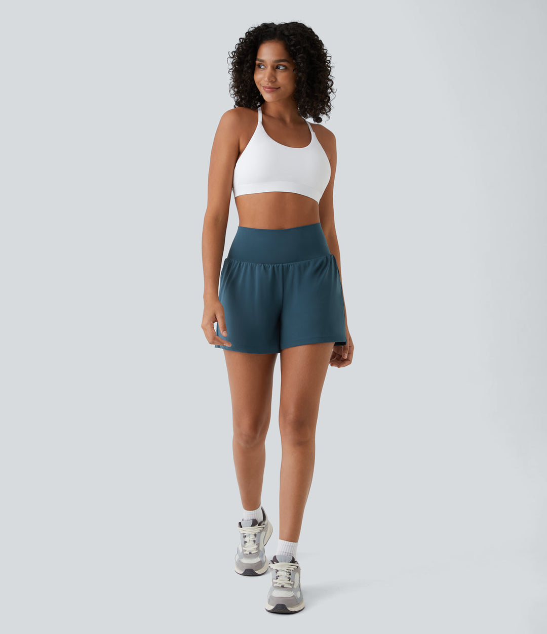 Jessica - Versatile 2-in-1 Yoga Shorts for Ultimate Comfort and Style