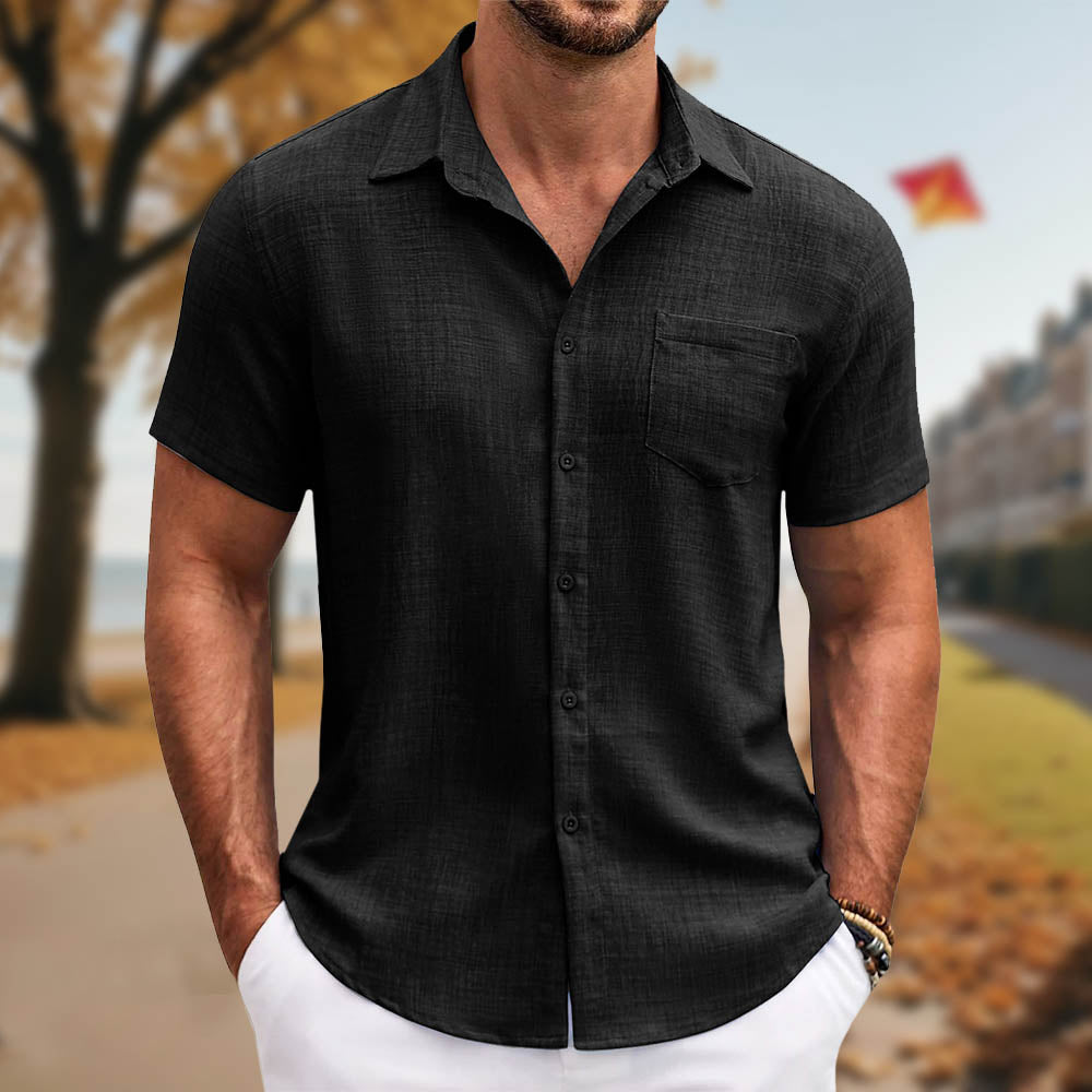 Felix - Stylish Summer Button-Up Shirt