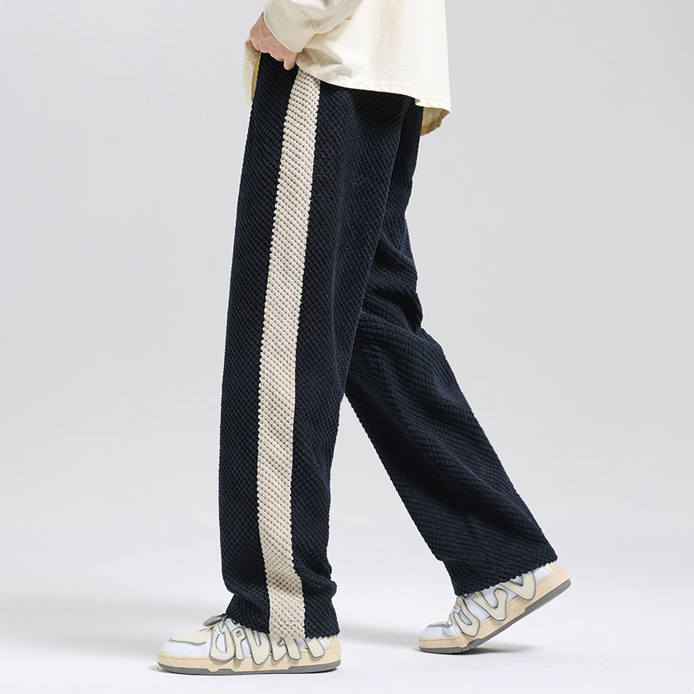 Cozy Waffle Corduroy Joggers for Ultimate Comfort