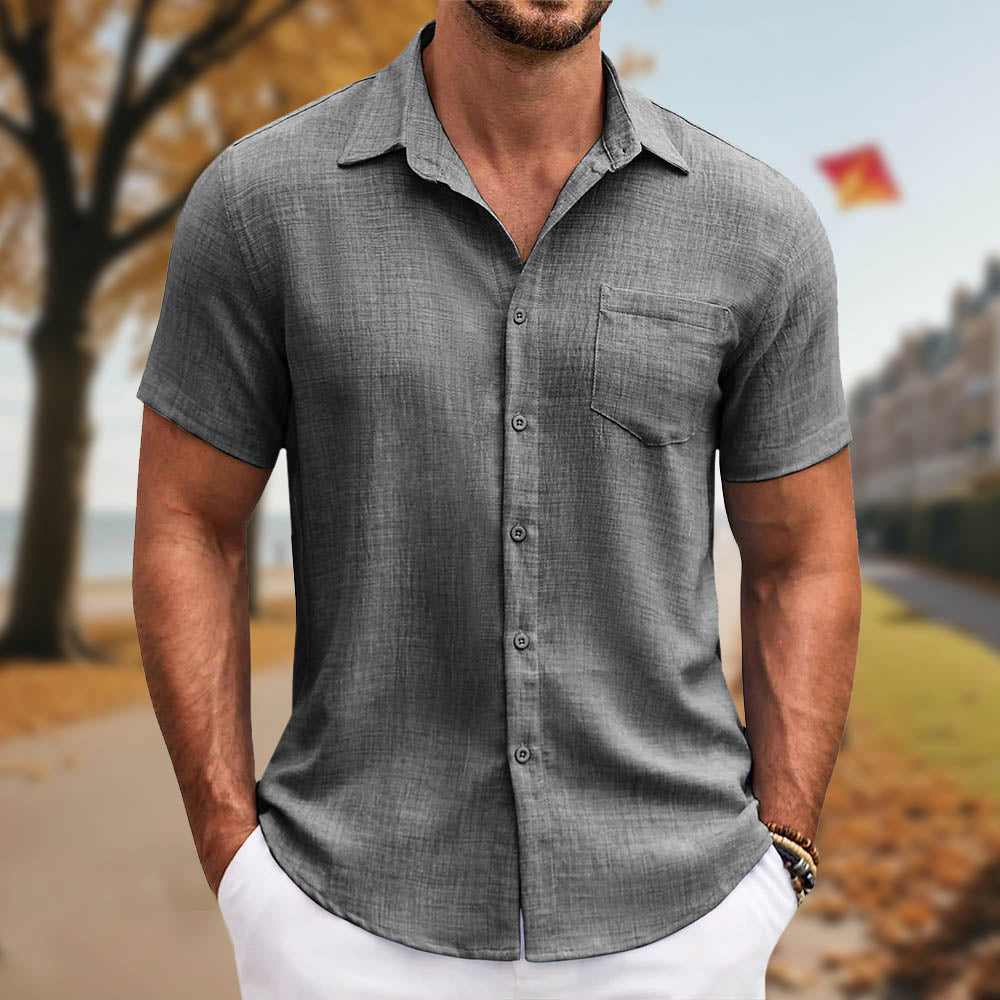 Felix - Stylish Summer Button-Up Shirt