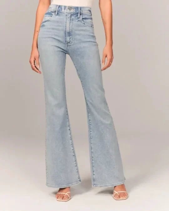 Vicki - Stretch High Waisted Flared jeans