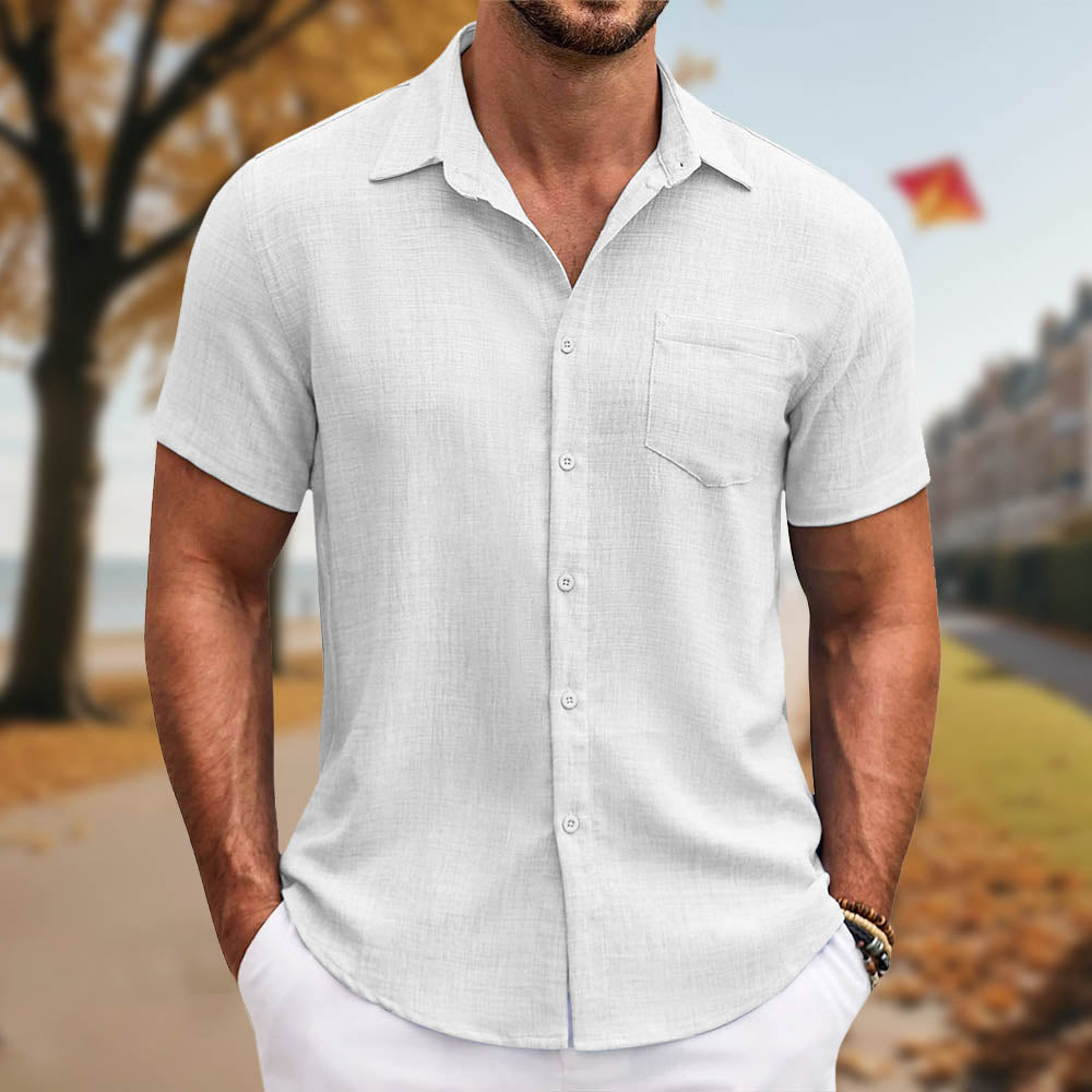 Felix - Stylish Summer Button-Up Shirt