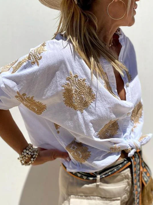 Adeleke™ Blouse – Effortlessly Elevate Your Summer Wardrobe