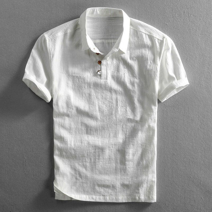 Stylish Han Osaka Japanese Linen Shirt for Effortless Elegance