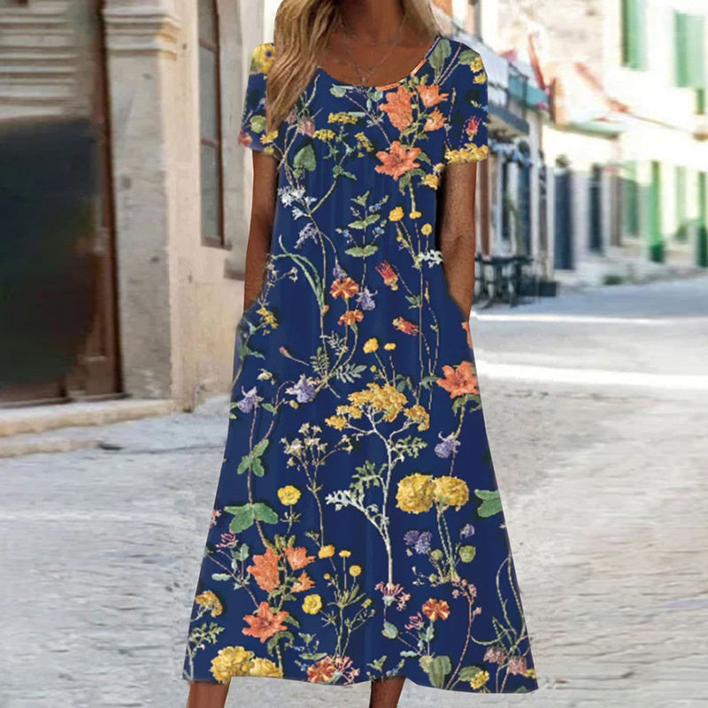 Isabella - Chic Bohemian Floral Dress