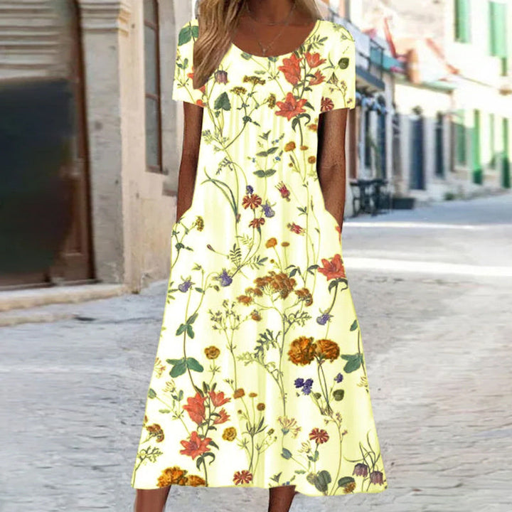 Isabella - Chic Bohemian Floral Dress