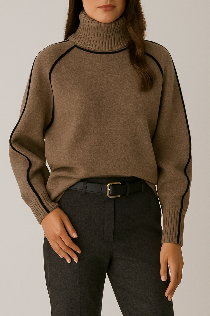 Zoe - Stylish Turtleneck Sweater