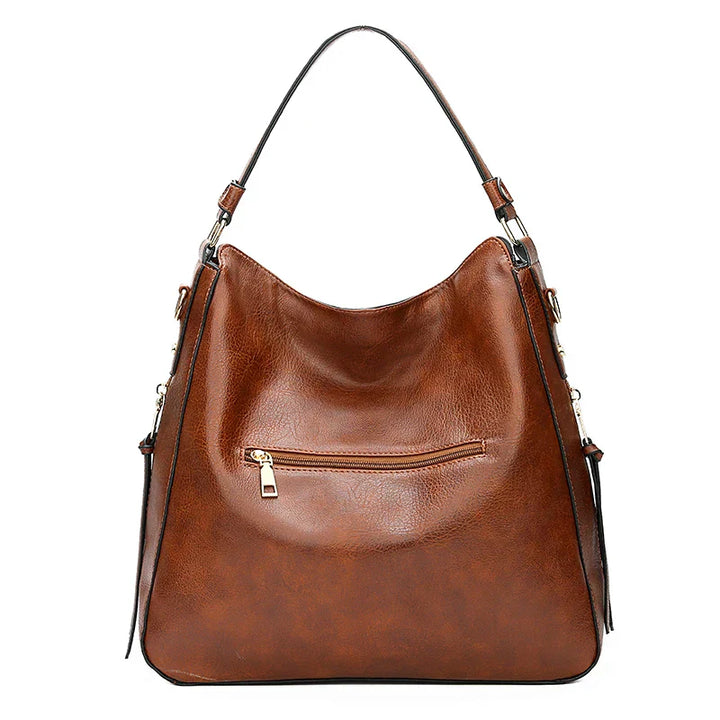 Chic Harriet Leather Shoulder Bag – Elevate Your Style!