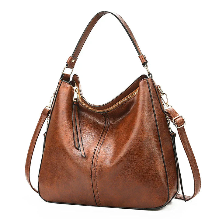 Chic Harriet Leather Shoulder Bag – Elevate Your Style!