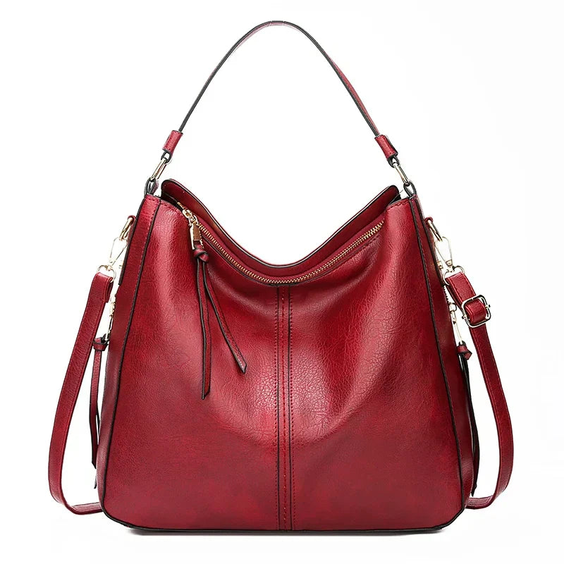 Chic Harriet Leather Shoulder Bag – Elevate Your Style!