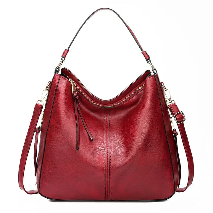 Chic Harriet Leather Shoulder Bag – Elevate Your Style!