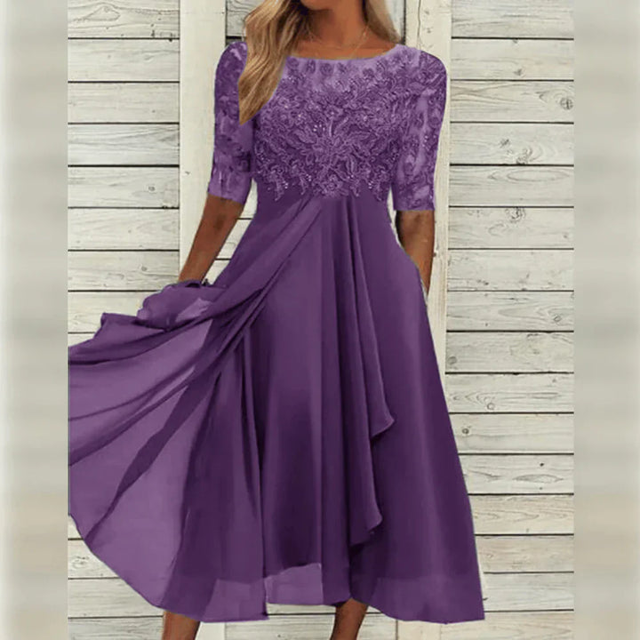 Lely - Chic Chiffon Dress