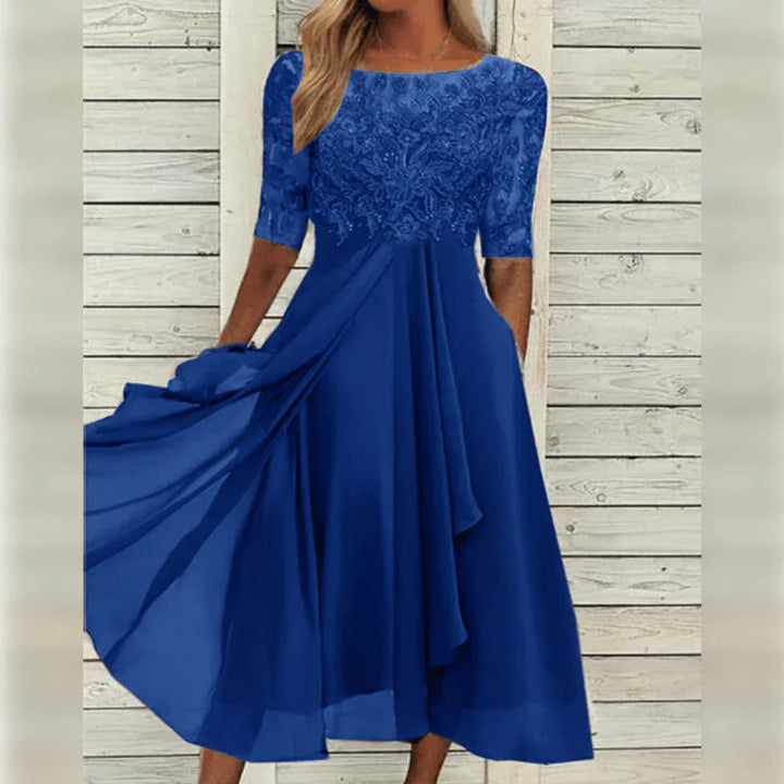 Lely - Chic Chiffon Dress