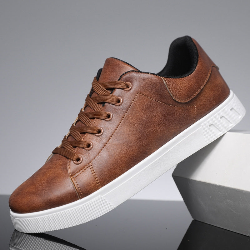 Chic Paolo Leather Sneakers for Effortless Style