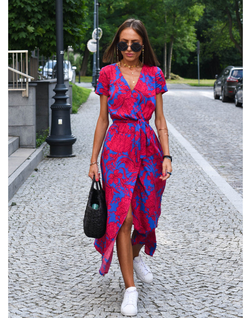 NADIA - Chic Printed Dress for Effortless Elegance