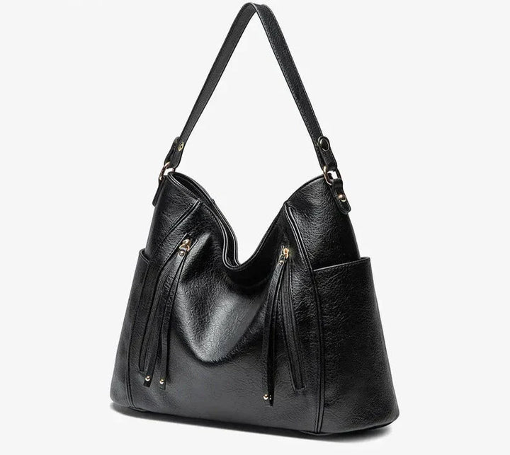 Sleek and Stylish Leather Handbag - BLANCHE Collection