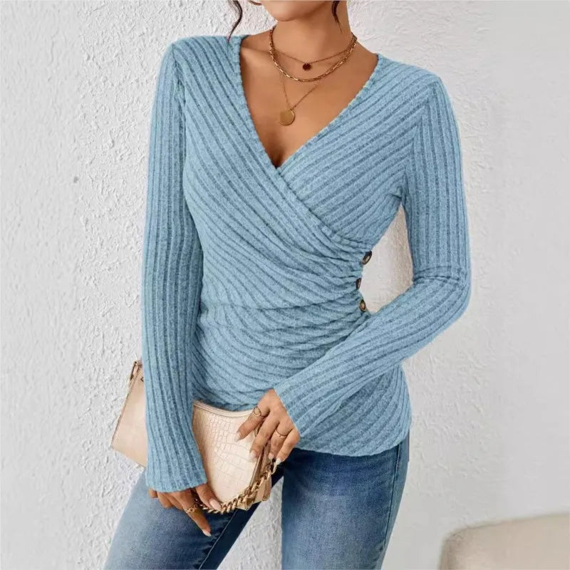 Emily - Tummy-Tucking Long Sleeve Top