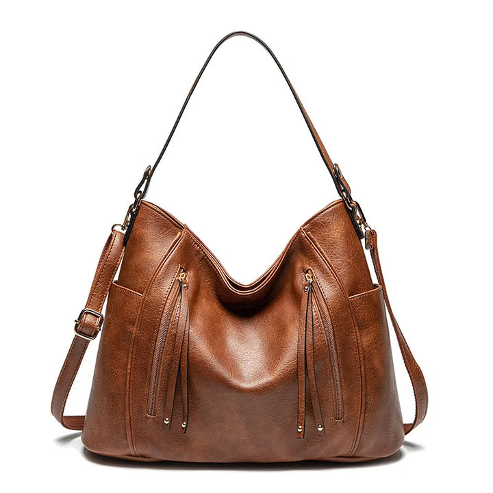 Sleek and Stylish Leather Handbag - BLANCHE Collection