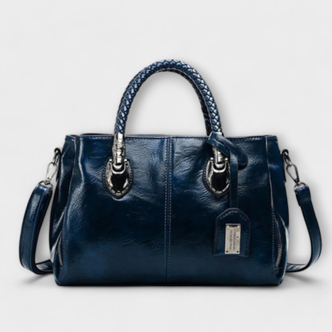 Lucy - Elegant Leather Duffel Bag