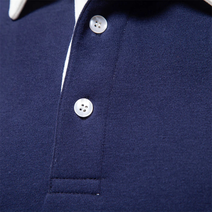 Darren™ | Classic Elegance Polo Sweater