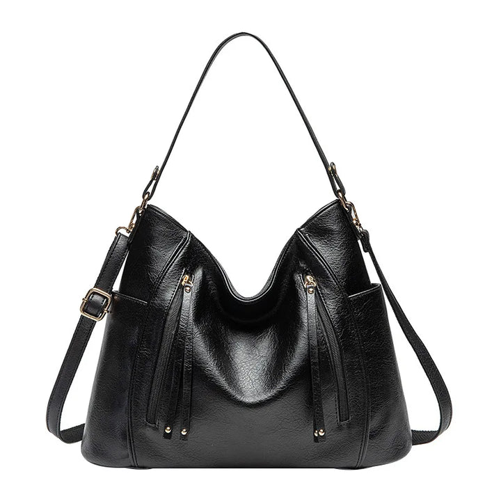 Sleek and Stylish Leather Handbag - BLANCHE Collection