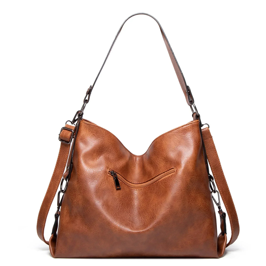 Chic Priscilla Casual Leather Tote