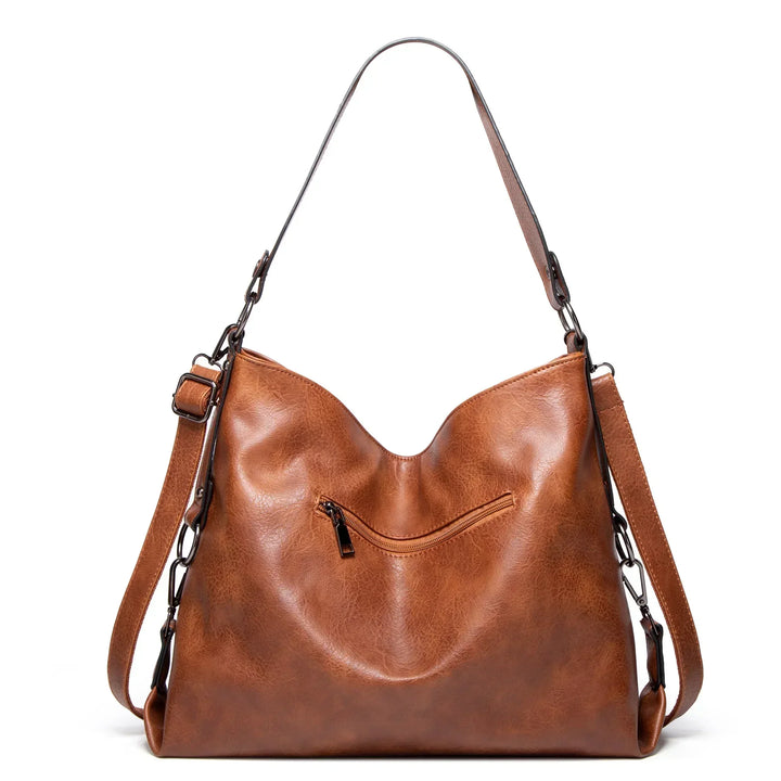 Chic Priscilla Casual Leather Tote