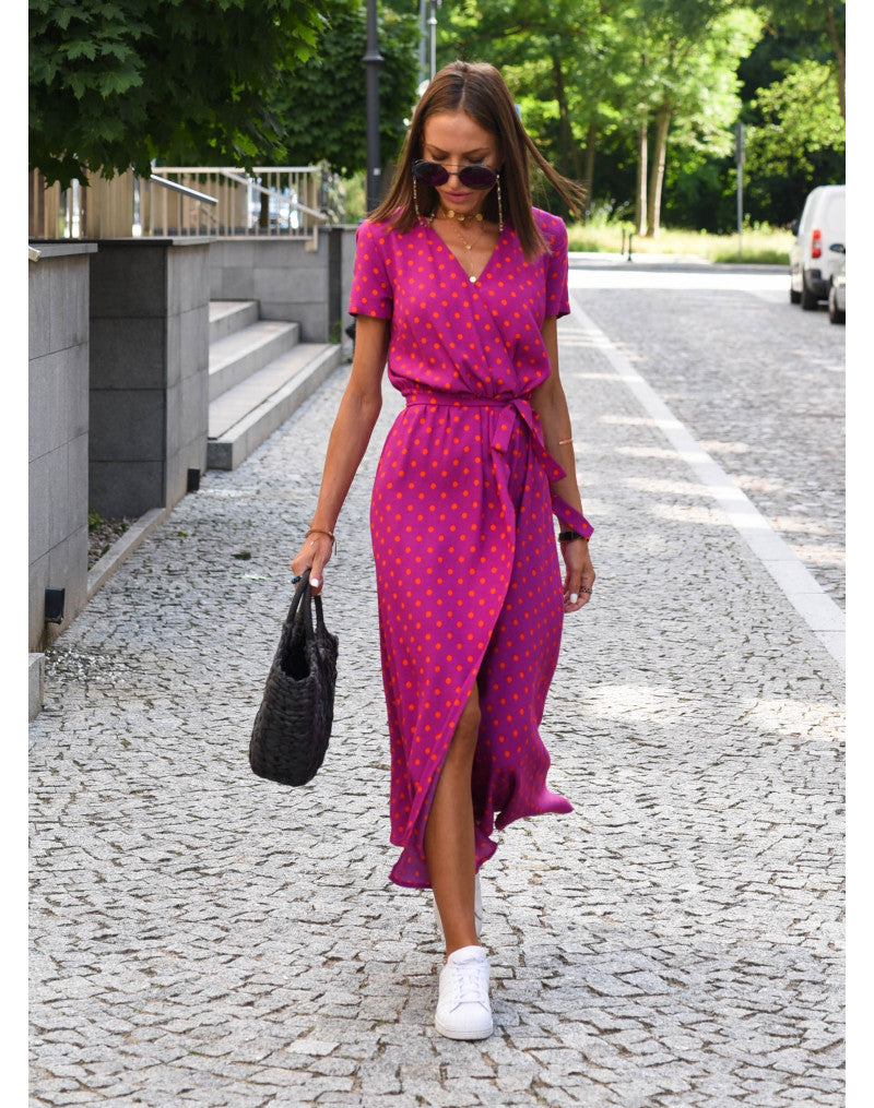 NADIA - Chic Printed Dress for Effortless Elegance