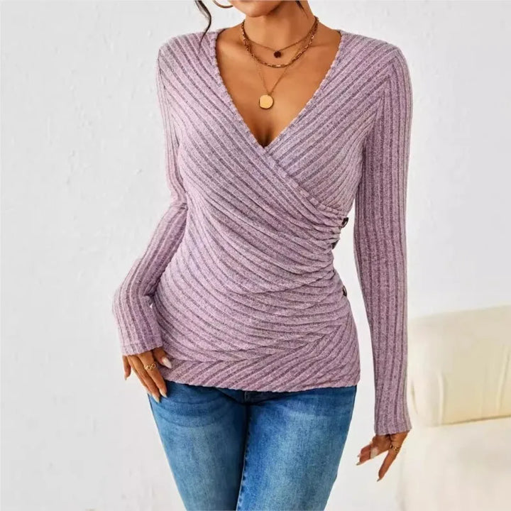 Emily - Tummy-Tucking Long Sleeve Top