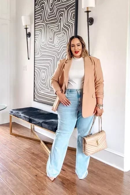 Vicki - Stretch High Waisted Flared jeans