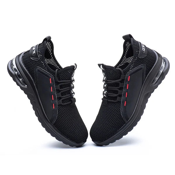 Avar Ultra-Light Breathable Steel-Toe Work Shoes for Ultimate Comfort and Protection